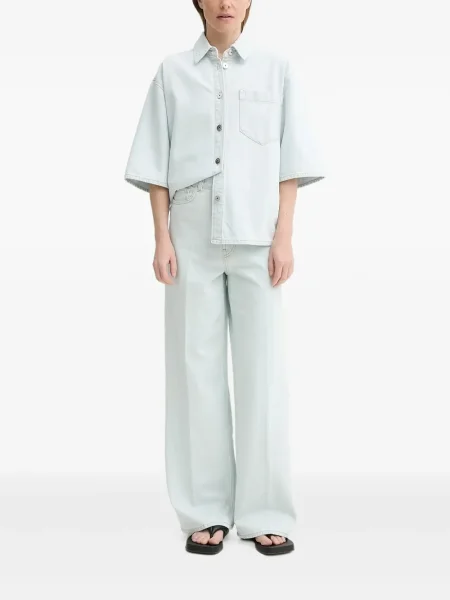 Jeansy áeron niebieskie