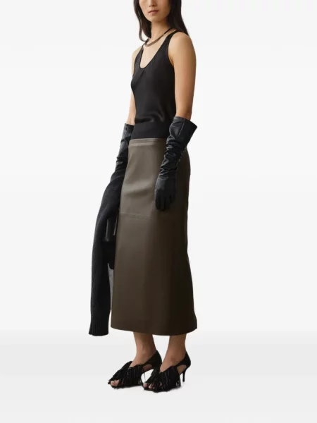 Fusta maxi Less maro