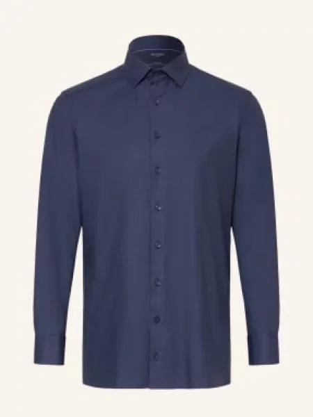 Olymp Jerseyová Košile Luxor Modern Fit tmavě modrá