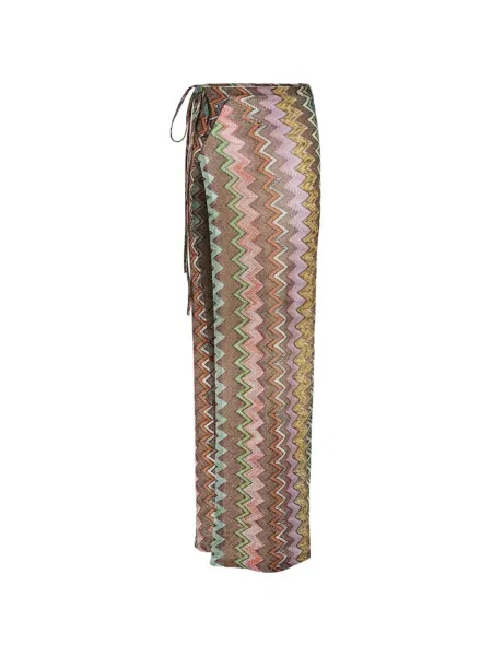 Dugo suknja Missoni smeđa
