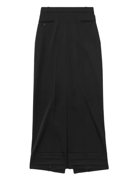 Vilnonis sijonas Balenciaga juoda