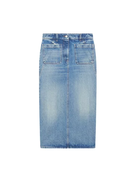 Spódnica jeansowa Iro niebieska