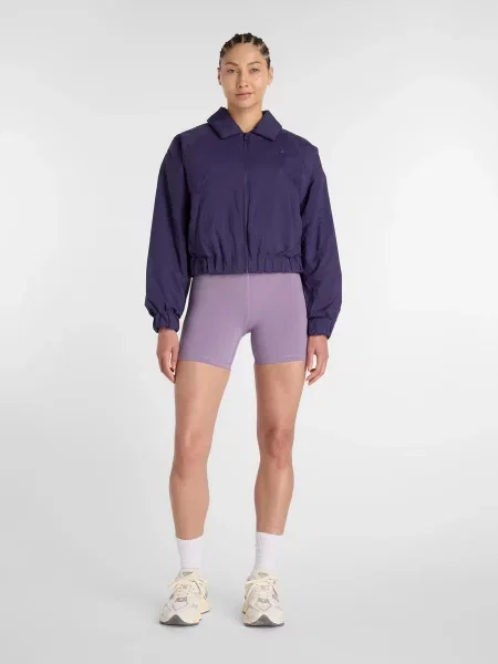 Демисезонная куртка New Balance фиолетовая