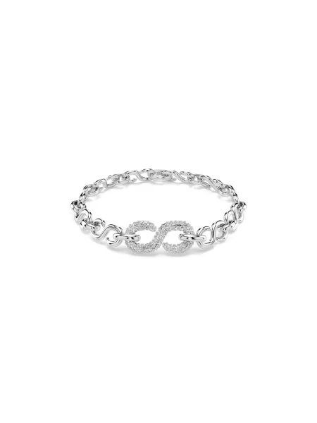 Swarovski bransoletka DEXTERA szara