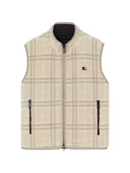Vestă Burberry de lână în carouri