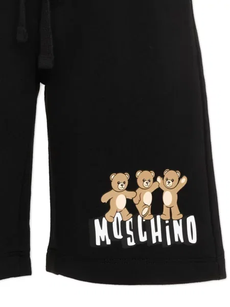 Szorty dziecięce Moschino czarne
