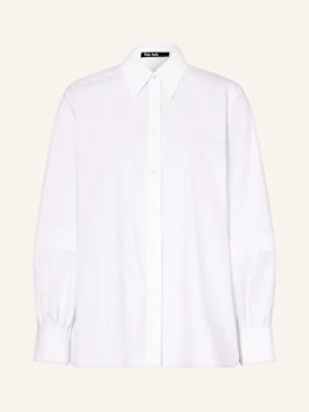 Marc Aurel Koszula Z Wolantami I Ozdobnymi Kamykami weiss biała