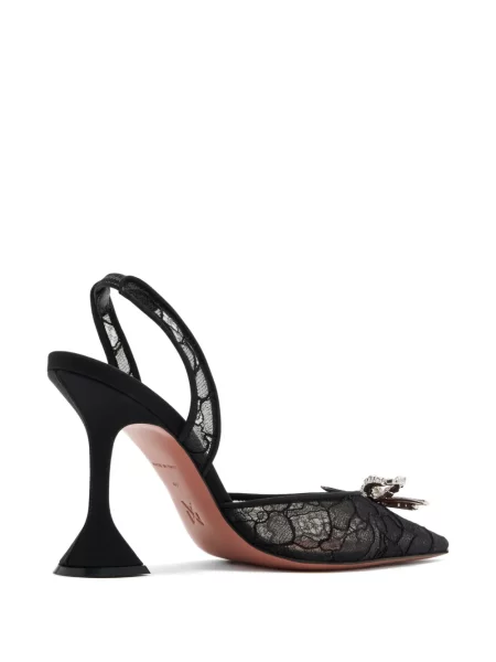 Pantofi cu toc Amina Muaddi negru