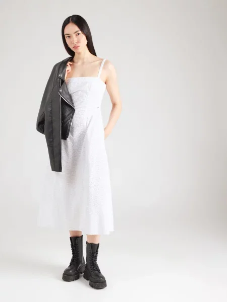 Guess Rochie de vară alb