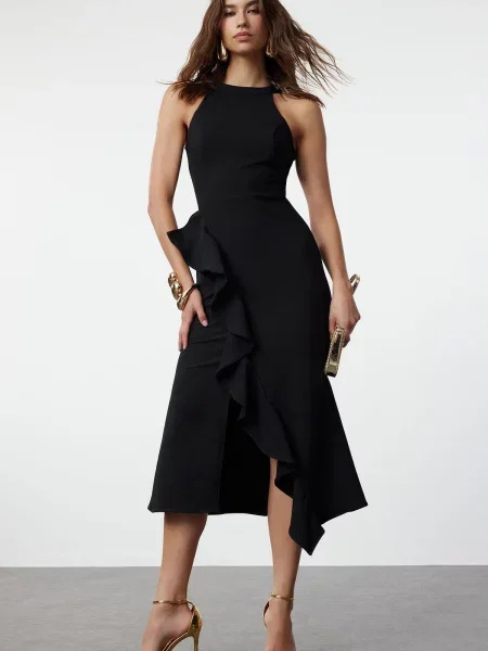 Rochie midi Trendyol negru