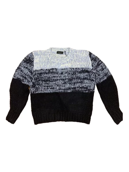 Sweter Roberto Collina niebieski