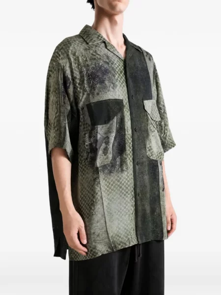Scurt cămașă Ziggy Chen verde