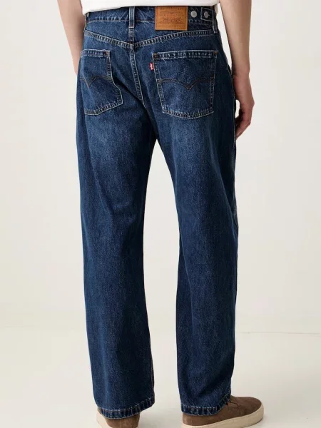 Levi's jeansy barrel BAGGY BARREL niebieskie