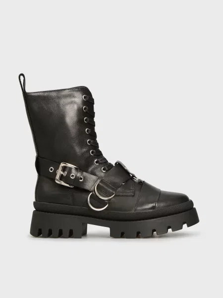 Кожаные ботинки Prpy черные