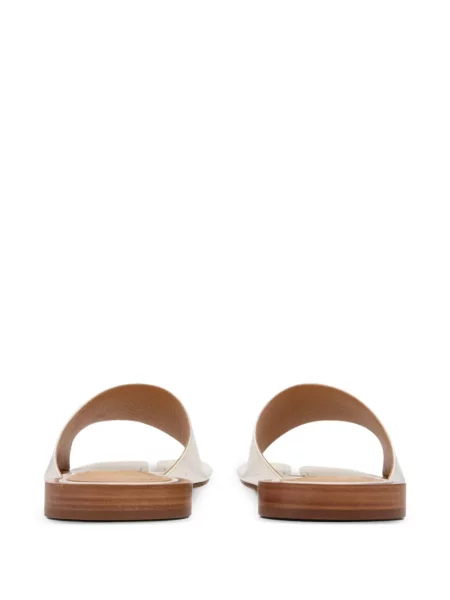 Lapos talpú mules Maison Margiela fehér
