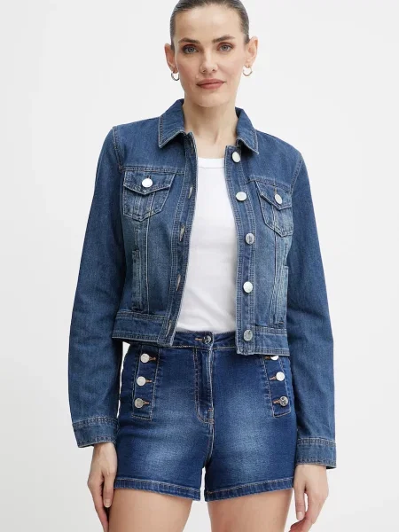 Morgan geacă jeans VPIMI de tranzitie VPIMI albastru