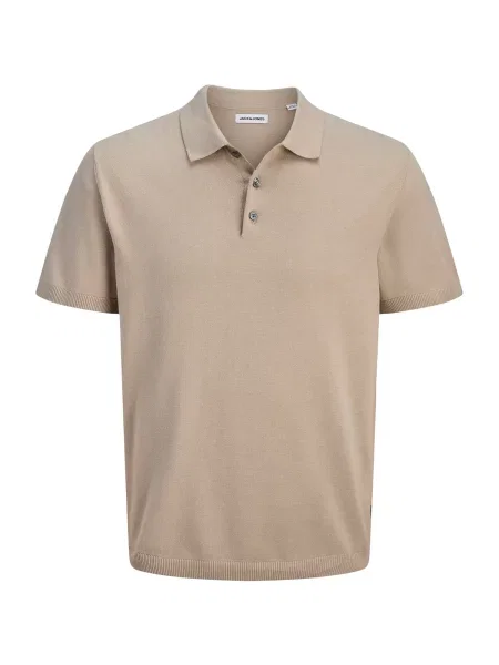 JACK & JONES Pulover JJWILL taupe gri