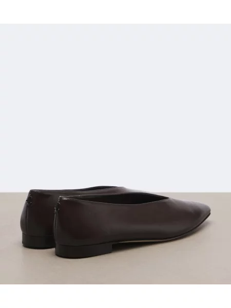 Balerini Jimmy Choo din piele maro