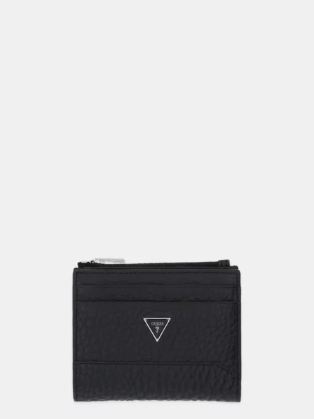 Кожен портфейл Guess TORINO мъжки SMBAGR черно