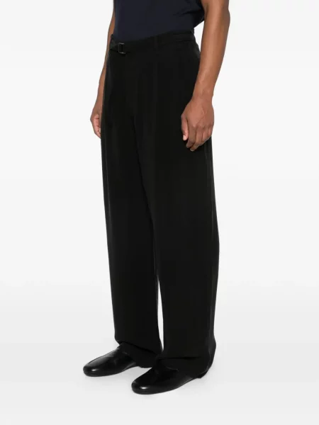 Pantaloni Giorgio Armani plisate negru