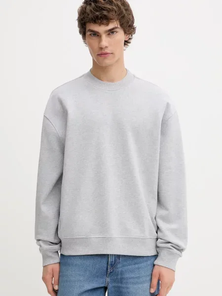 AllSaints hanorac de MILO cu imprimeu gri