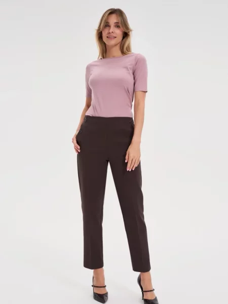 Pantaloni Marisse maro