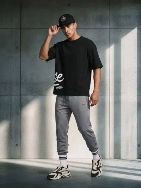 Sinsay Sportovní jogger kalhoty šedá