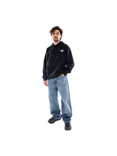 Bluza z kapturem The North Face czarna