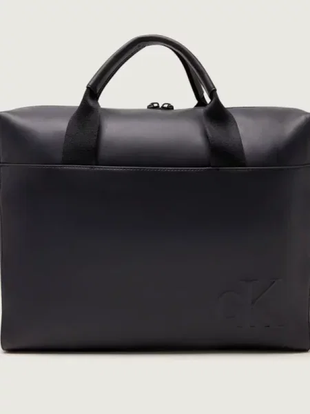 Calvin Klein Geantă pentru laptop Bold Ck Commuter negru