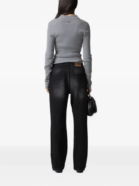 Tricou polo Gaëlle Paris gri