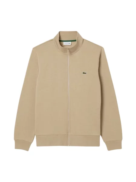Bluza polarowa Lacoste polarowa beżowa