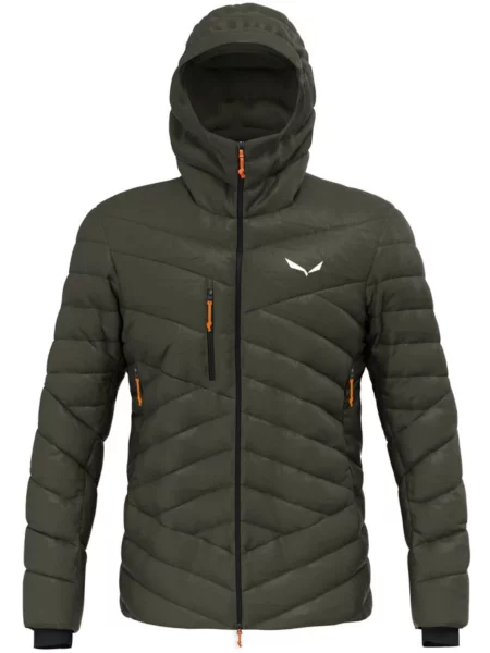 Salewa Ortles Med 3 Rds Dwn Jkt Пуховик Оливковий 