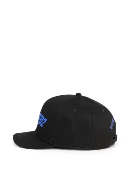 Șapcă Dsquared2 cu broderie negru