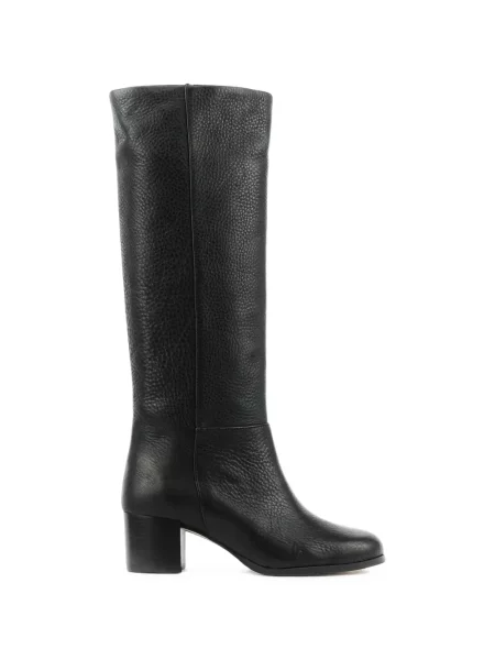 Botine Toral Shoes din piele cu model paisley negru