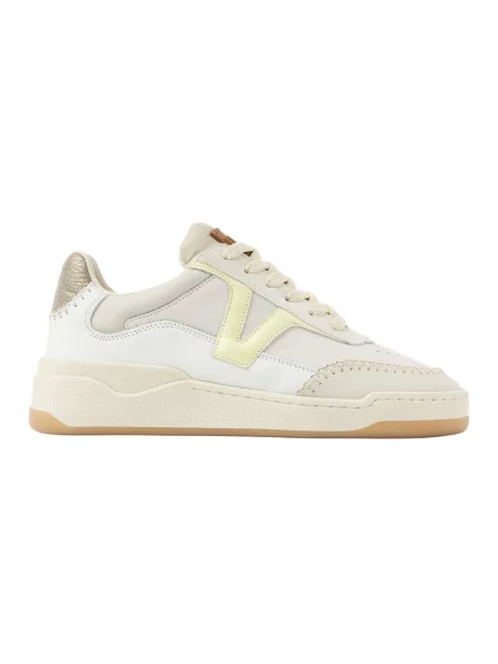 Sneakersy Via Vai skórzane beżowe