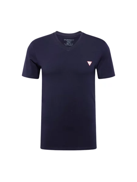 Guess T-Shirt Granatowy niebieska
