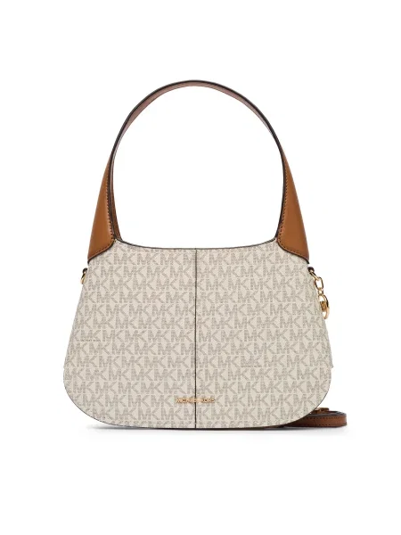Geantă MICHAEL Michael Kors Écru maro