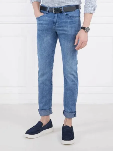 BOSS BLACK Blugi Delaware negru