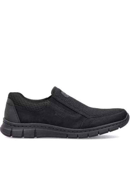 Sneakersy Rieker czarne