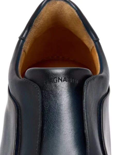 Sneakerși Magnanni din piele slip-on albastru