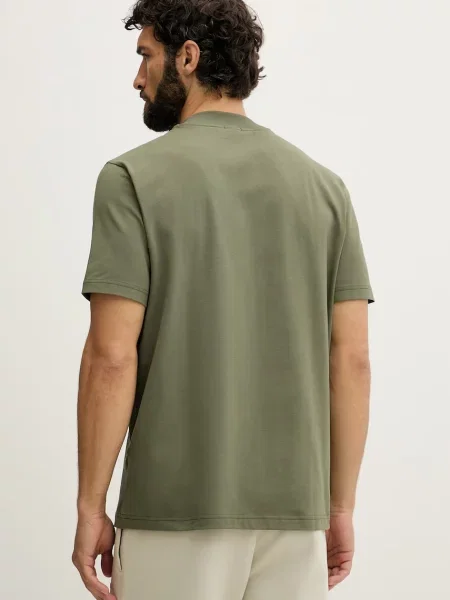 BOSS Green Футболка з Tee Collar зелена