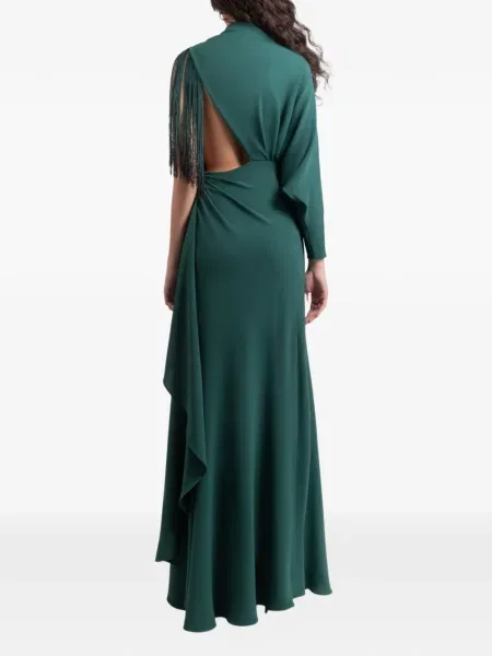 Maxi rochie maxi Gemy Maalouf de costum verde