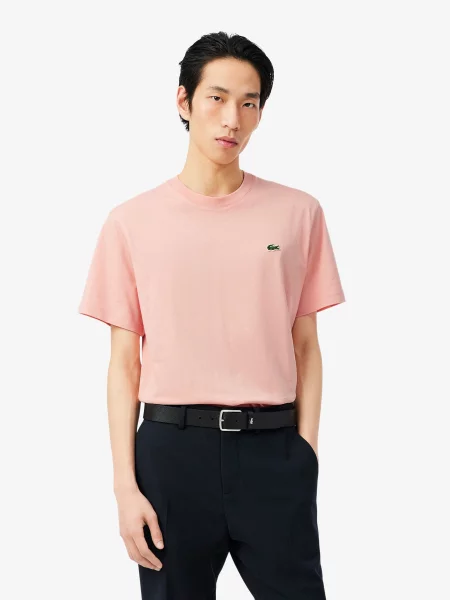 Футболка Lacoste розовая