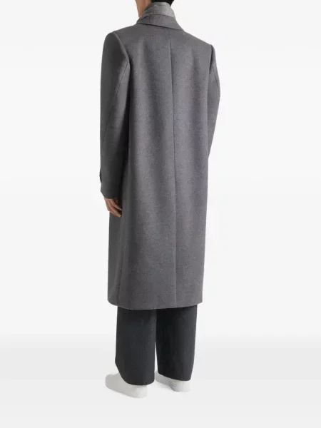 Palton Givenchy de lână gri