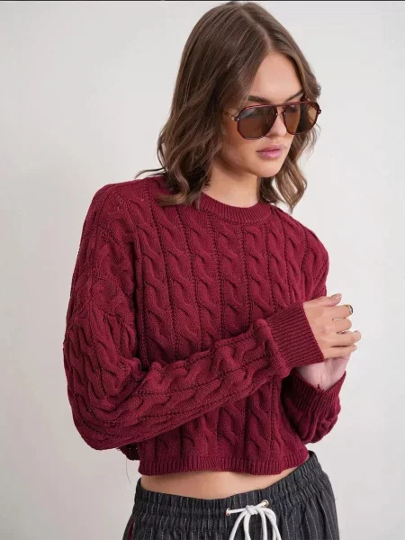 MixRay Pulover Pullover burgund