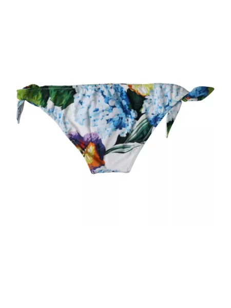 Bikini Dolce And Gabbana koronkowe wiązane białe