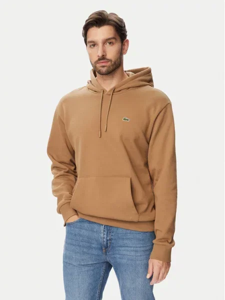 Lacoste Pulóver Világosbarna