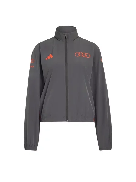 ADIDAS PERFORMANCE Mikina tmavě / oranžová šedá