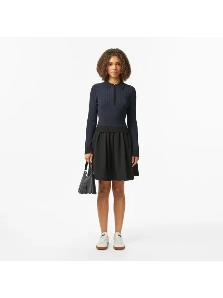 Классическое платье Lacoste черное