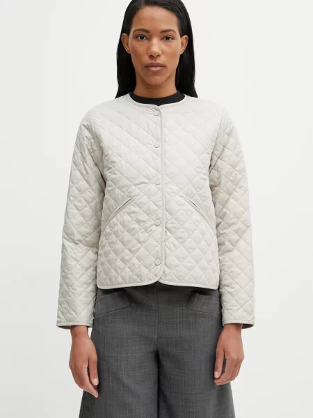 Barbour Kurtka Pikowana Cashel beige beżowa